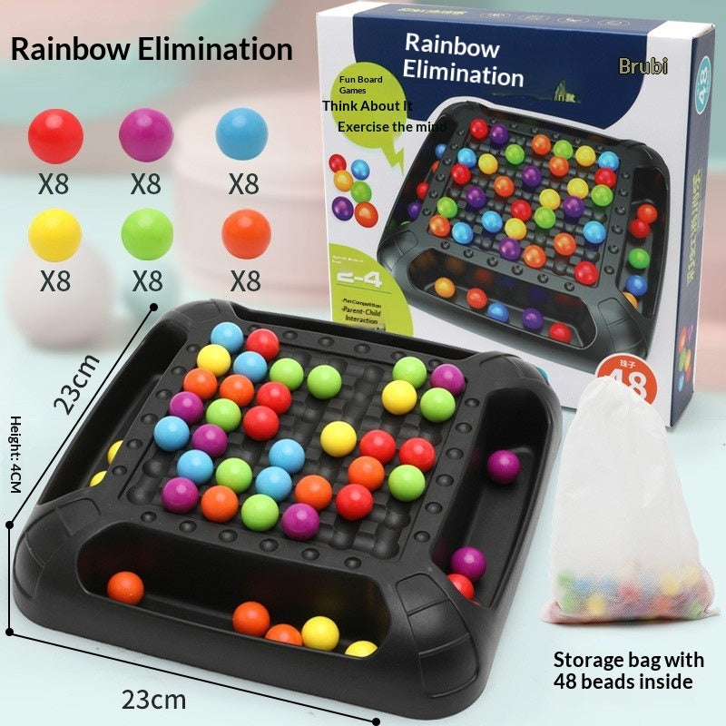 Kids Rainbow Match-3 Early Learning Battle